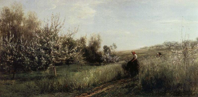 Charles Francois Daubigny Spring Spain oil painting art